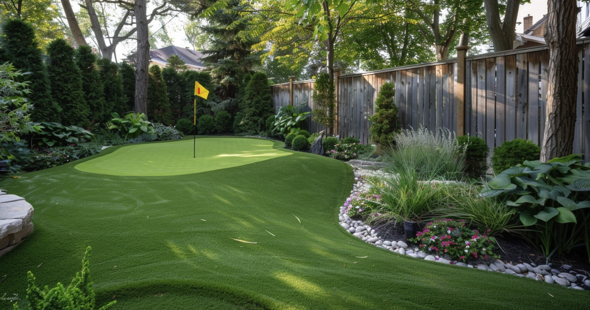 Backyard Putting Green